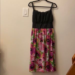 Torrid Polka Dot & Floral Tank Dress